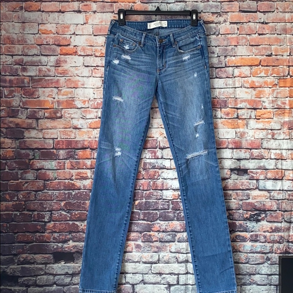 ABERCROMBIE & FITCH THE A&F SKINNY JEANS